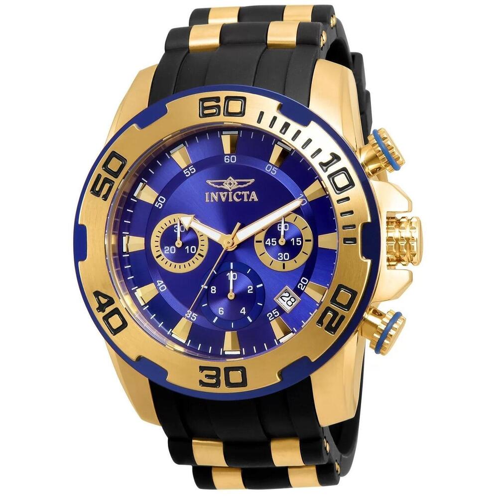 NWT Invicta 22313 Pro Diver | Chronograph | Blue | Men's Watch